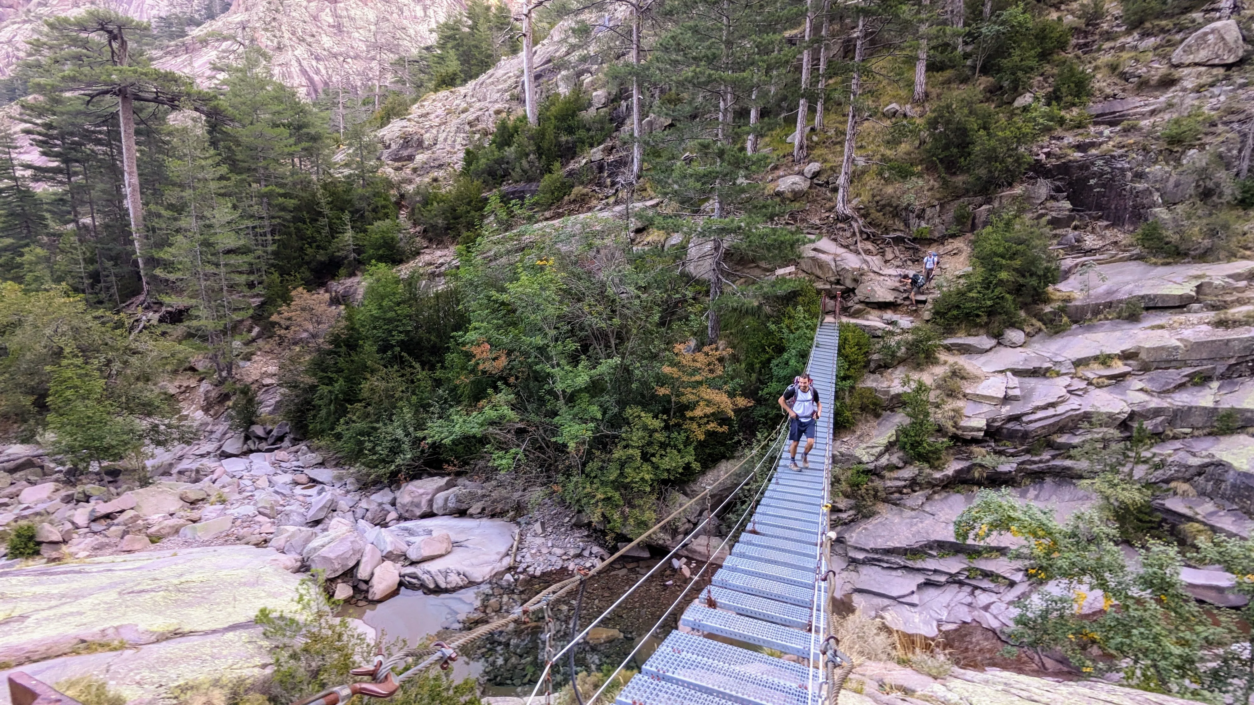 Passerelle de la Spasimata | Footbridge near the Carozzu refuge